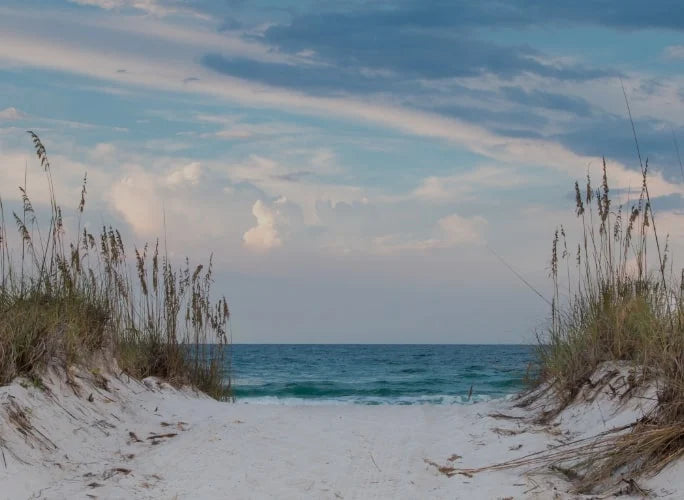 Beach wall murals and beach canvas prints