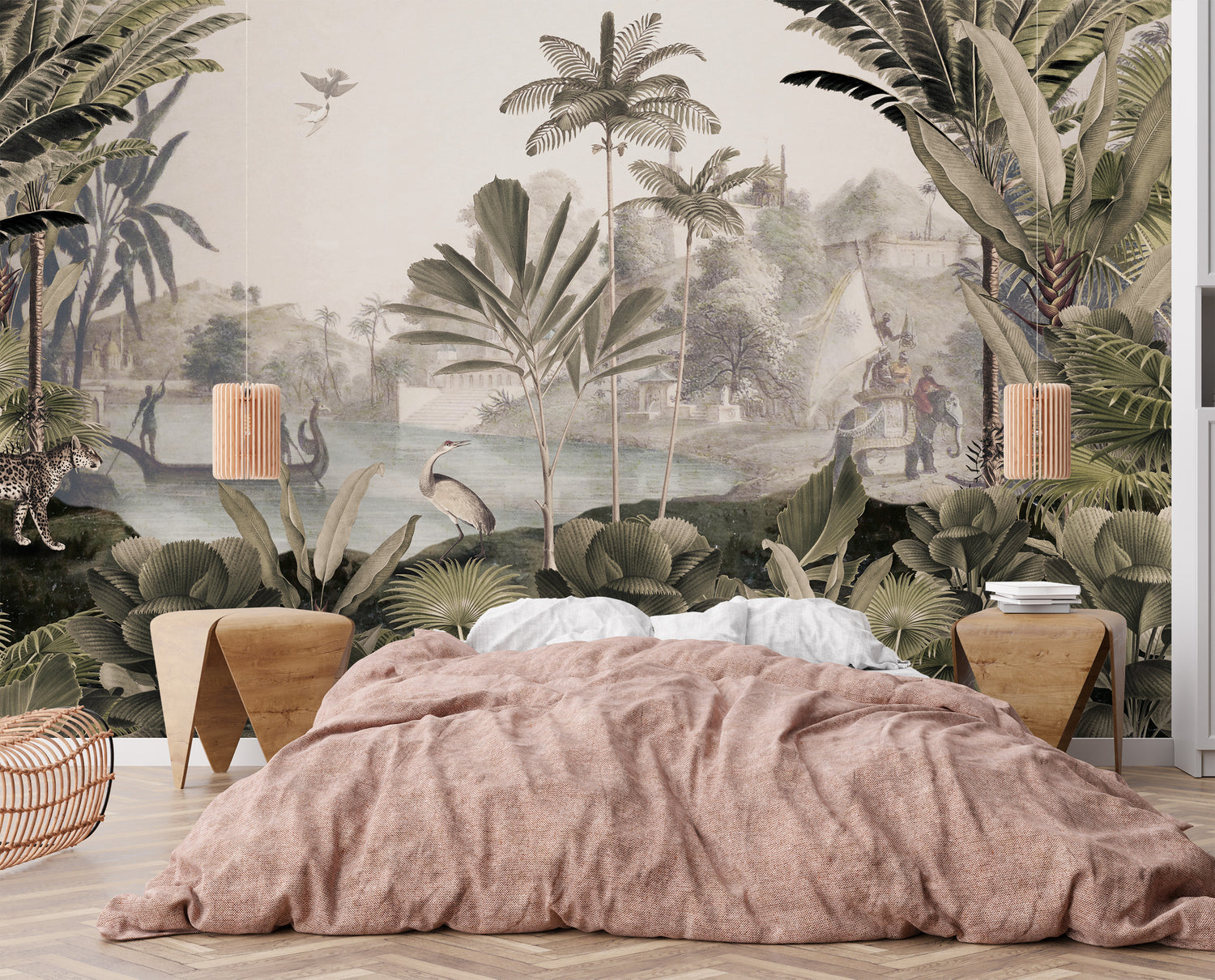 trendy wall mural for home, office and business 
